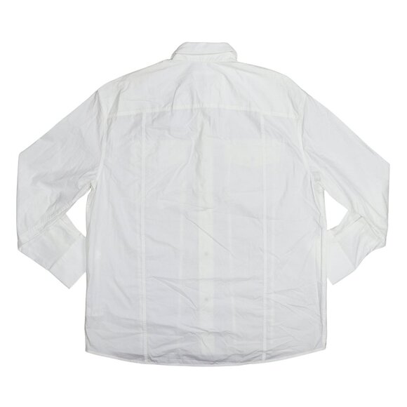 Helmut Lang Trucker Style Poplin Long Sleeve Button Down Men's Shirt XL NWT - Picture 2 of 2